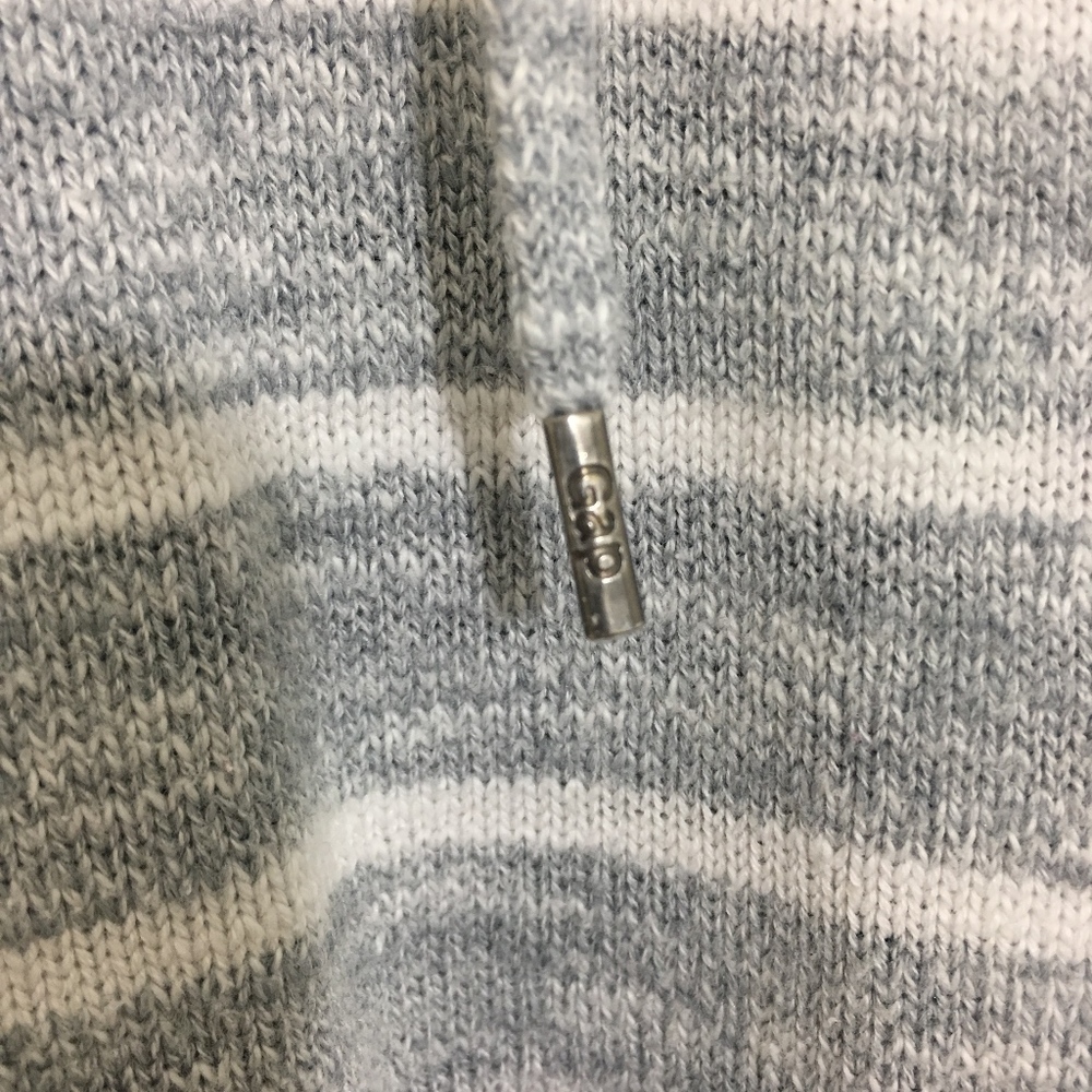 GAP Men's Striped Sweater Hoodie - Picture 3 of 3